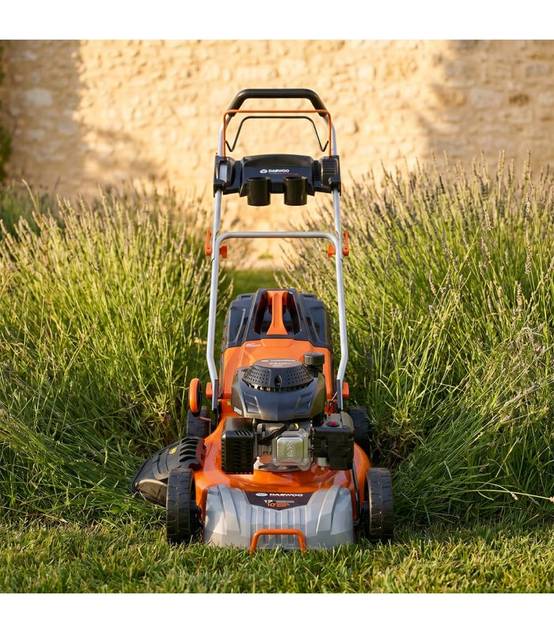 Tondeuse thermique autotractée 150cc 46cm coupe mulching DAEWOO DLM4600SP - Image 4