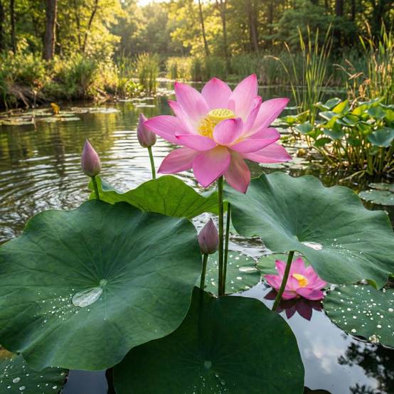 Lotus rose - Nelumbo - Image 2