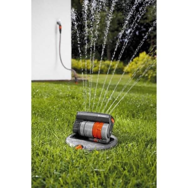 Arroseur Kit arroseur oscillant escamotable OS140 - GARDENA - Surface 140m² - Portée 15m max - Arrosage rectangulaire - Image 5