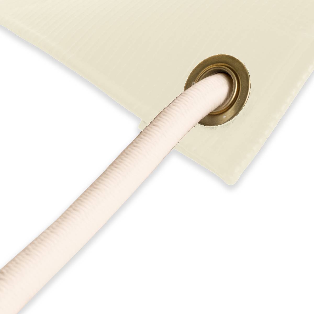 Tecplast - Pack Toile Pergola Ivoire 3x4 m + Sandow Ivoire 20m - Bâche Pergola XP680M2PR Garantie 15 ans - Protection Solaire TECPLAST - Image 2