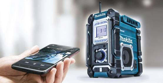 Radio de chantier 10,8-18V (sans batterie ni chargeur) Bluetooth + Stat Ipod + USB - MAKITA - DMR108N - Image 3