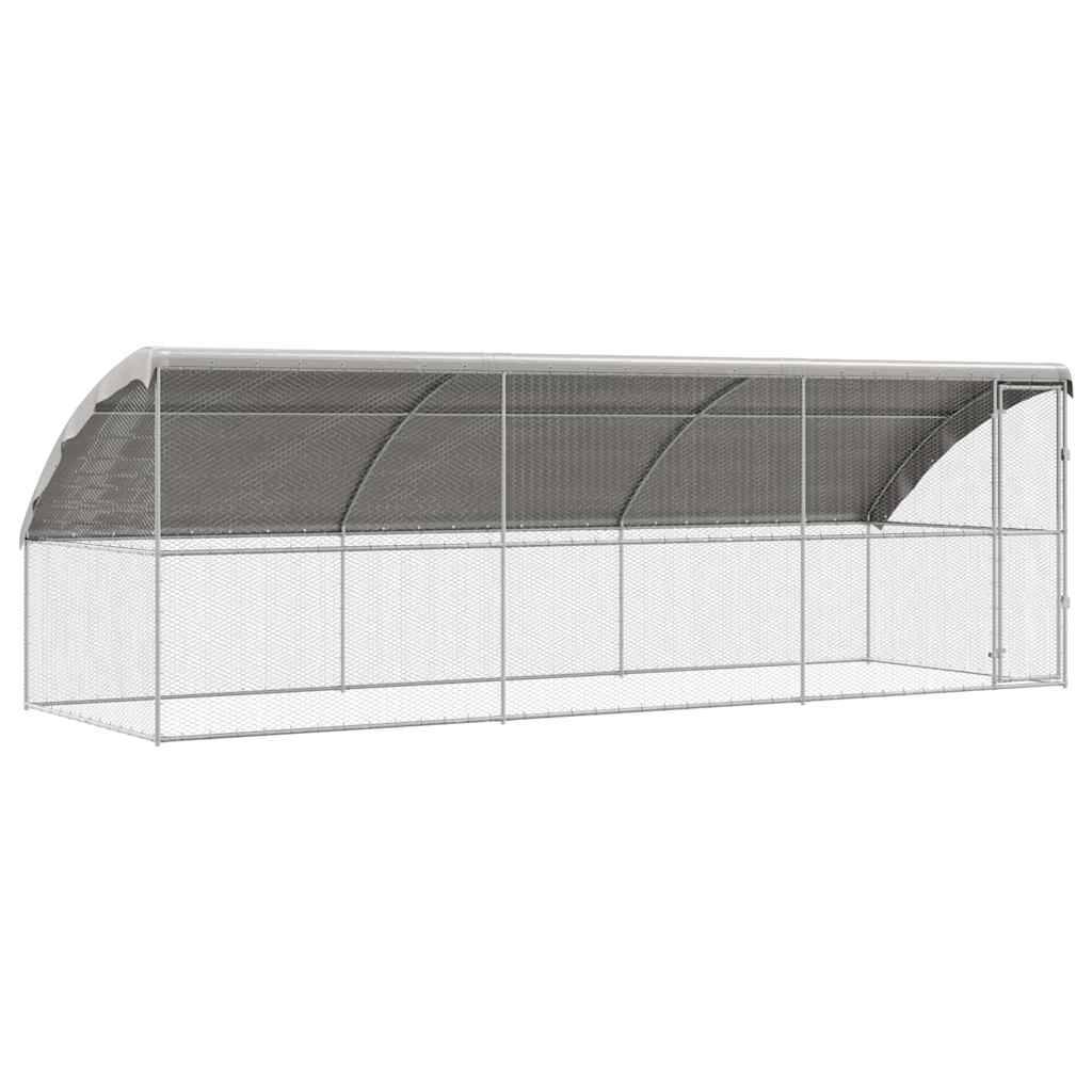 ComfortXL - Grand enclos poules 6x2m acier galvanisé parc grillagé extérieur jardin – ComfortXL Outdoor Living - Image 2