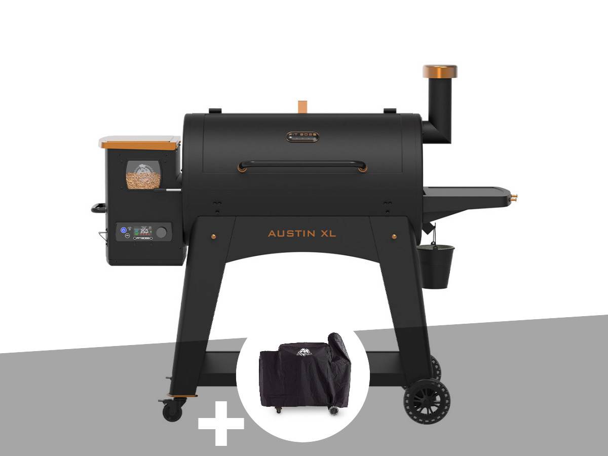 Pit Boss - Barbecue à pellets Onyx Augustin XL 1000 + Housse de protection - Pit Boss - Image 1