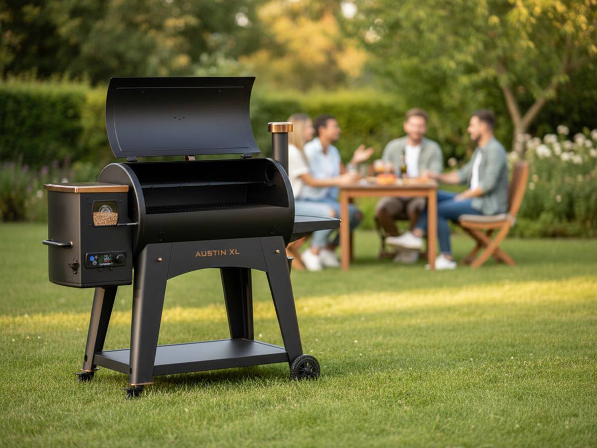 Pit Boss - Barbecue à pellets Onyx Augustin XL 1000 + Housse de protection - Pit Boss - Image 6