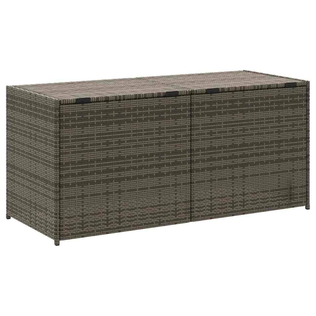 PANGIVO - Coffre de jardin résine tressée gris 120 x 50 x 56 cm - PANGIVO - Image 6