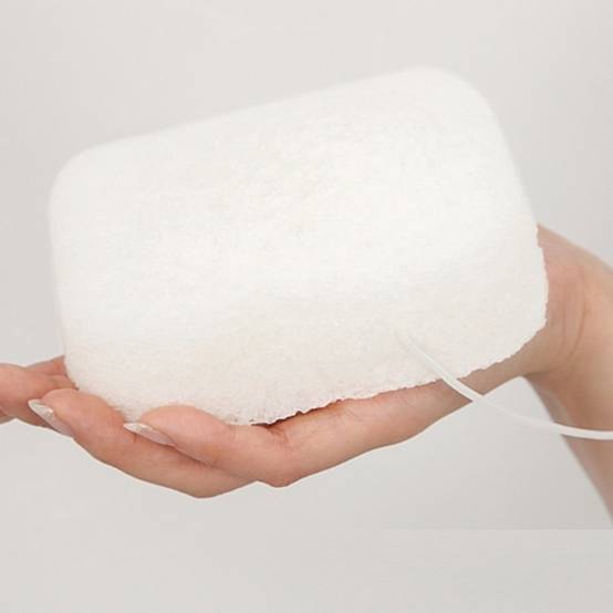 Sun&Sia - Éponge Konjac XL 100% Naturelle – Nettoie en Profondeur et en Douceur - Soin et Routine Beauté Naturel-Tous Types de Peau - Image 3