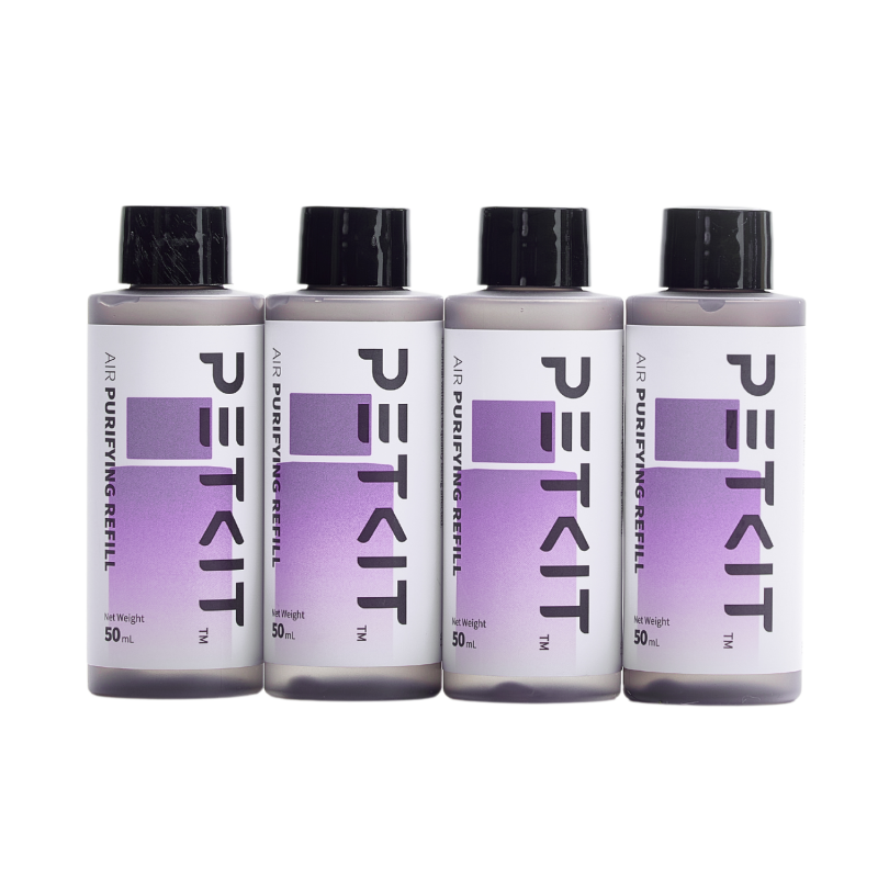 Petkit 4 Recharges de liquide + 5 rouleaux de 20 sacs poubelles + 3 N50 Petkit - Image 2
