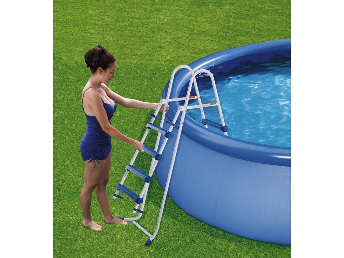 Habitat Et Jardin - Echelle Piscine - Hauteur 1,32m -habitat Et Jardin - Image 2