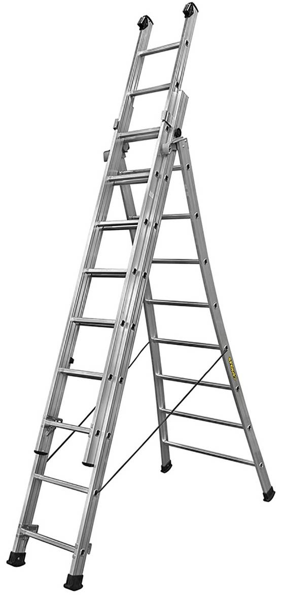 Echelle transformable 3 plans PRT3 2m50/5m30 - CENTAURE - Image 1
