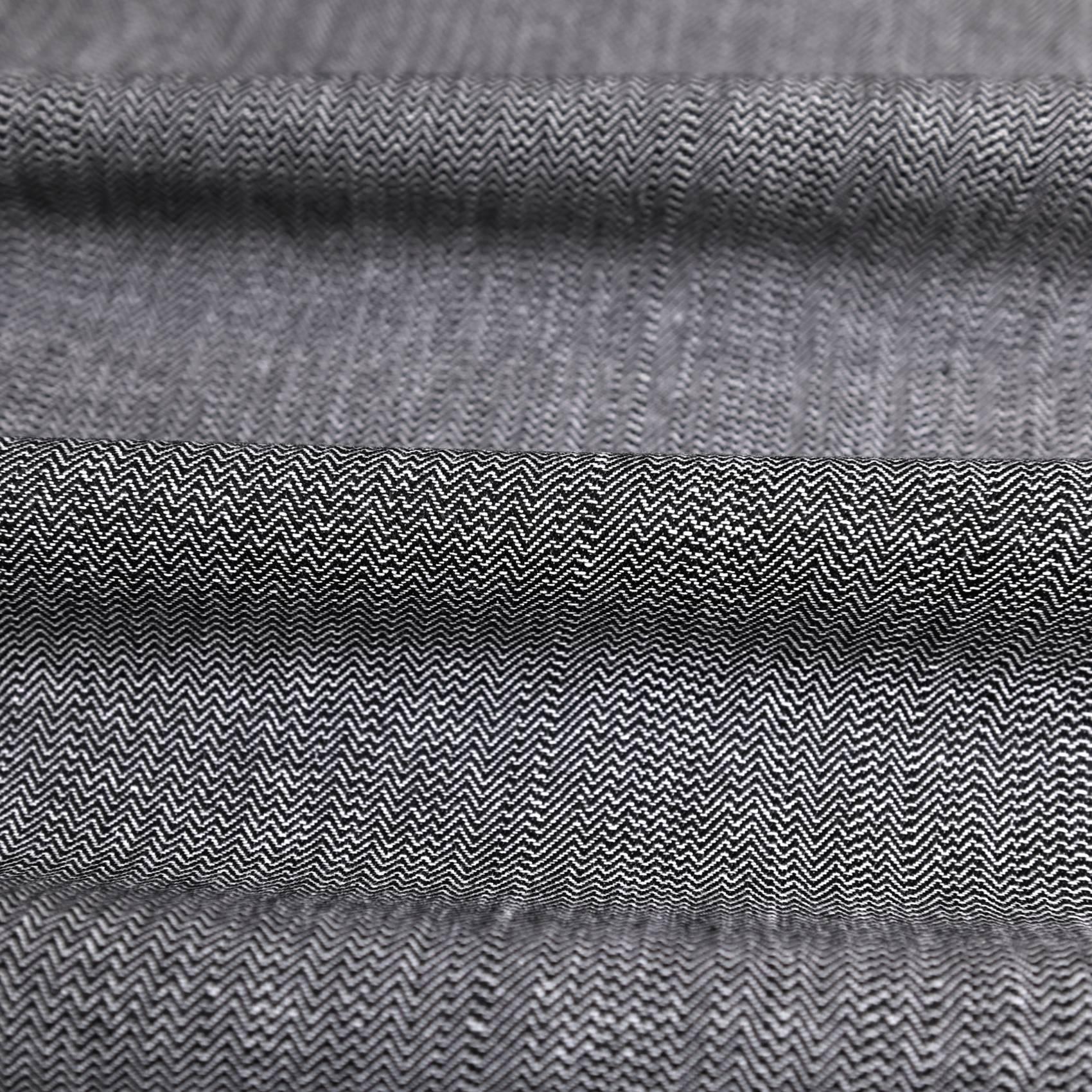 Home Maison - Torchon de cuisine en coton motif chevrons tissés - HOME MAISON - Coton - Noir - Image 3
