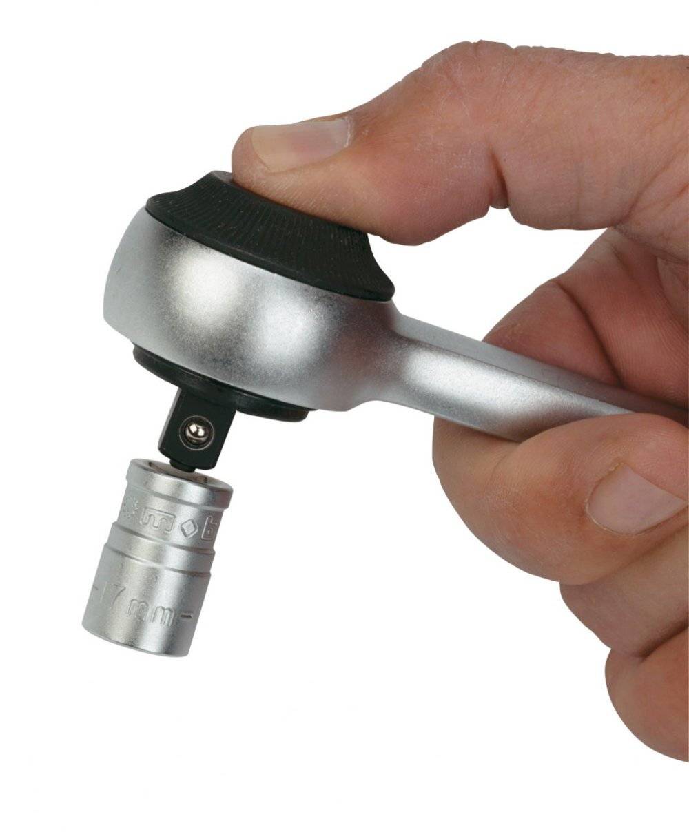 Cliquet compact 1/4" – 72 dents, angle de reprise 5°- MOB - Image 3