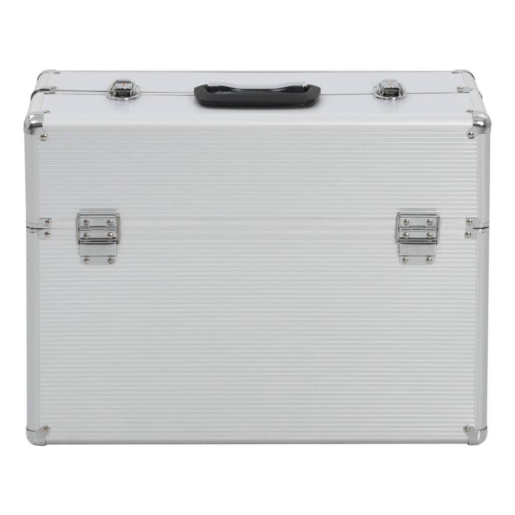 Helloshop26 - Boîte à outils 47 x 36 x 20 cm argenté aluminium - Image 4