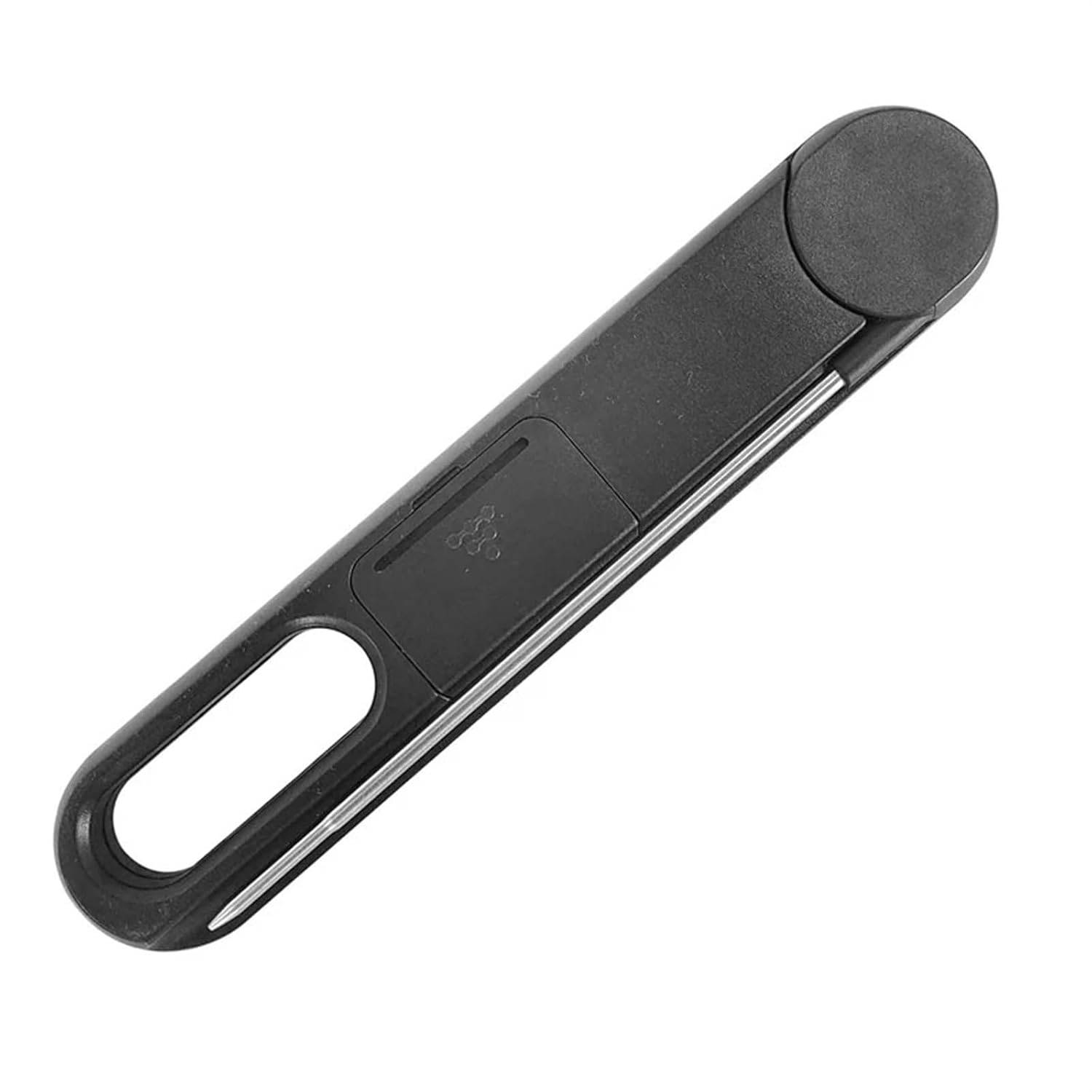 Thermomètre alimentaire - Thermomètre à viande - Thermomètre de cuisine - Avec grand écran LCD et sonde pliable - Noir-Lytech - Image 8