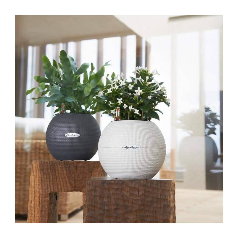 Lechuza - Lechuza Jardiniere Puro Color 50 All-in-one Diametre 50 Cm Ardoise 446116 - Image 4
