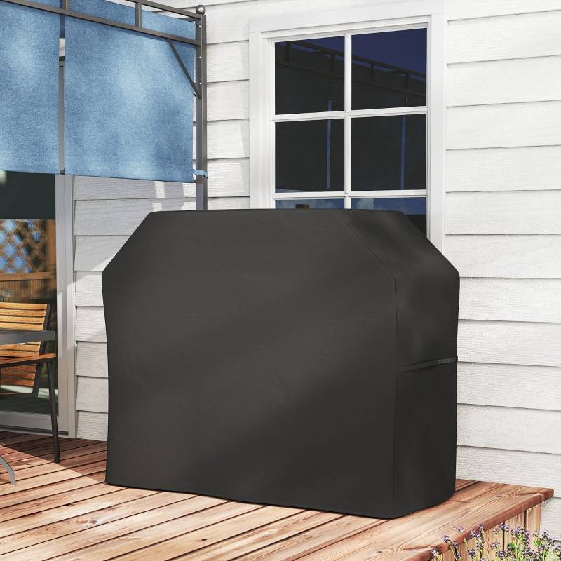 PANGIVO - Housse de protection pour grill polyester noir 147 x 61 x 120 cm - PANGIVO - Image 8