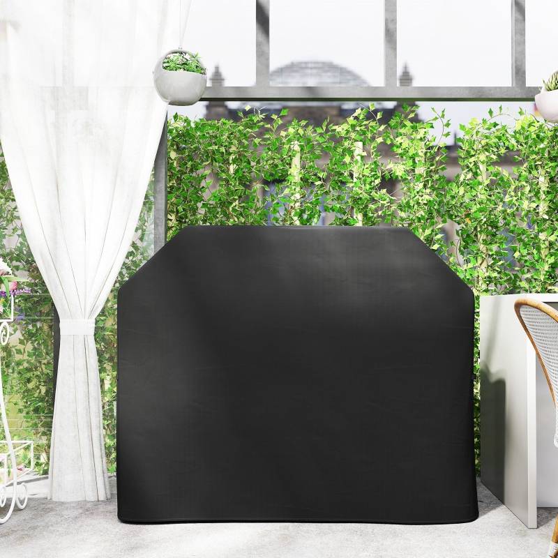 PANGIVO - Housse de protection pour grill polyester noir 147 x 61 x 120 cm - PANGIVO - Image 6