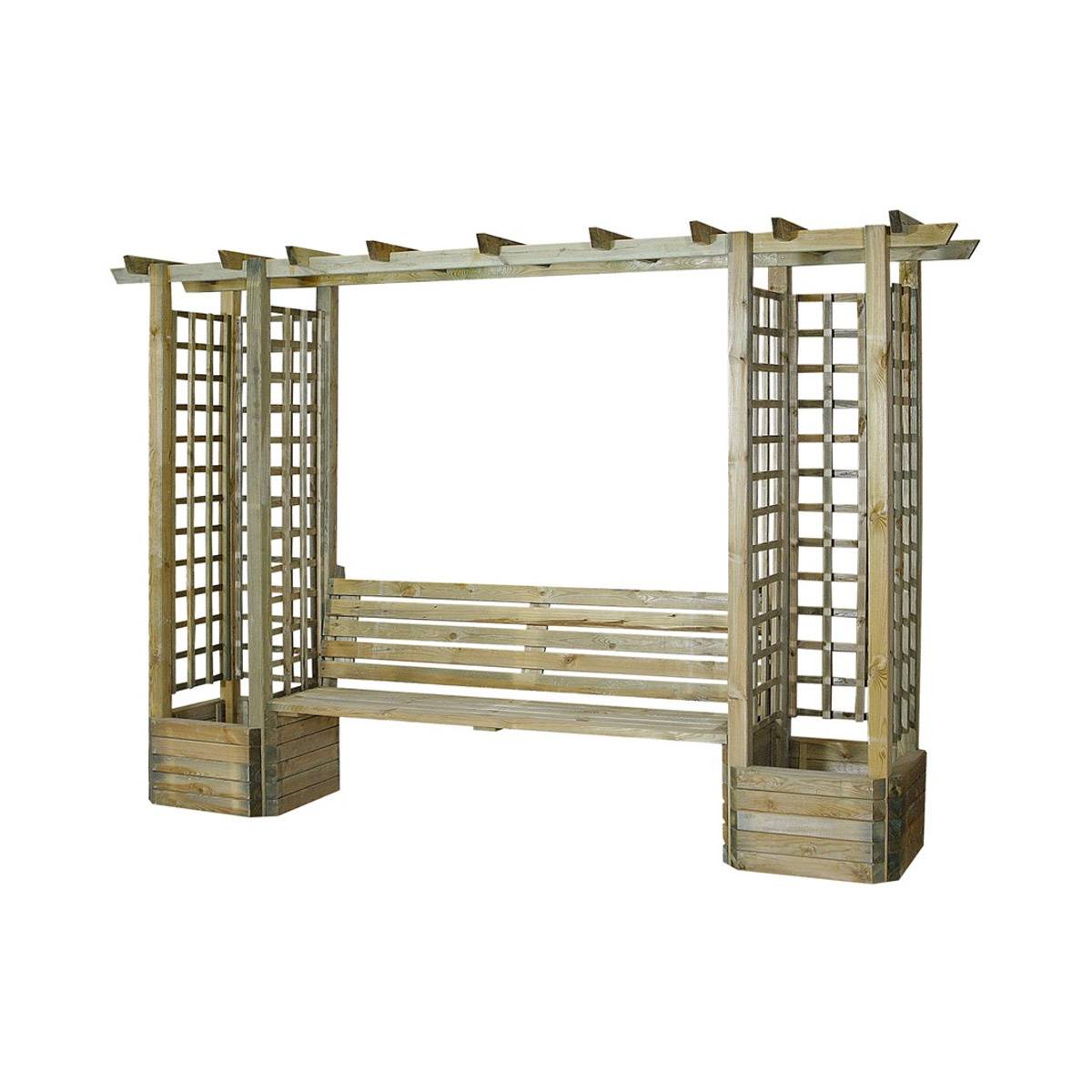 Arche de jardin Lavande droite - Cémonjardin