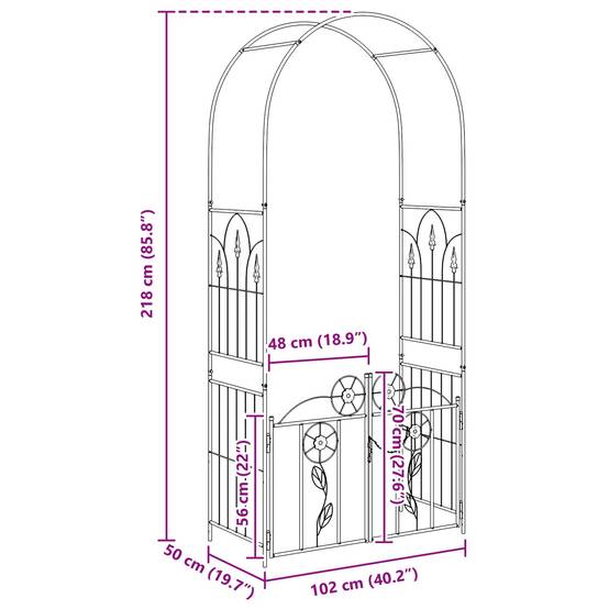 Pergola d'Angle avec Banc Intégré Pin Imprégné 190x190x200cm - ComfortXL Outdoor Living - Image 8