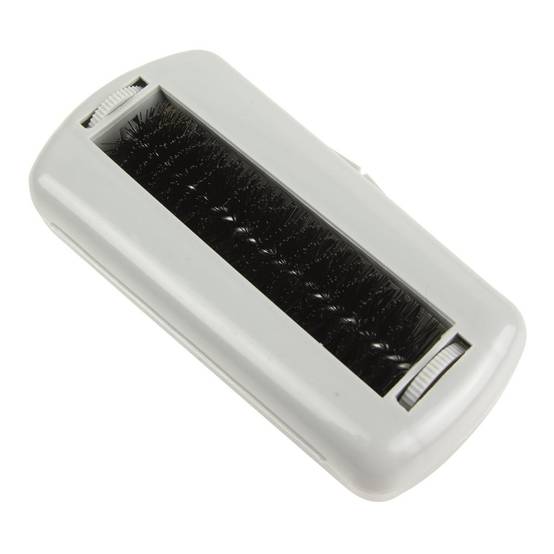 Ramasse-Miettes "Brosse Rotative" 14cm Gris - Image 1