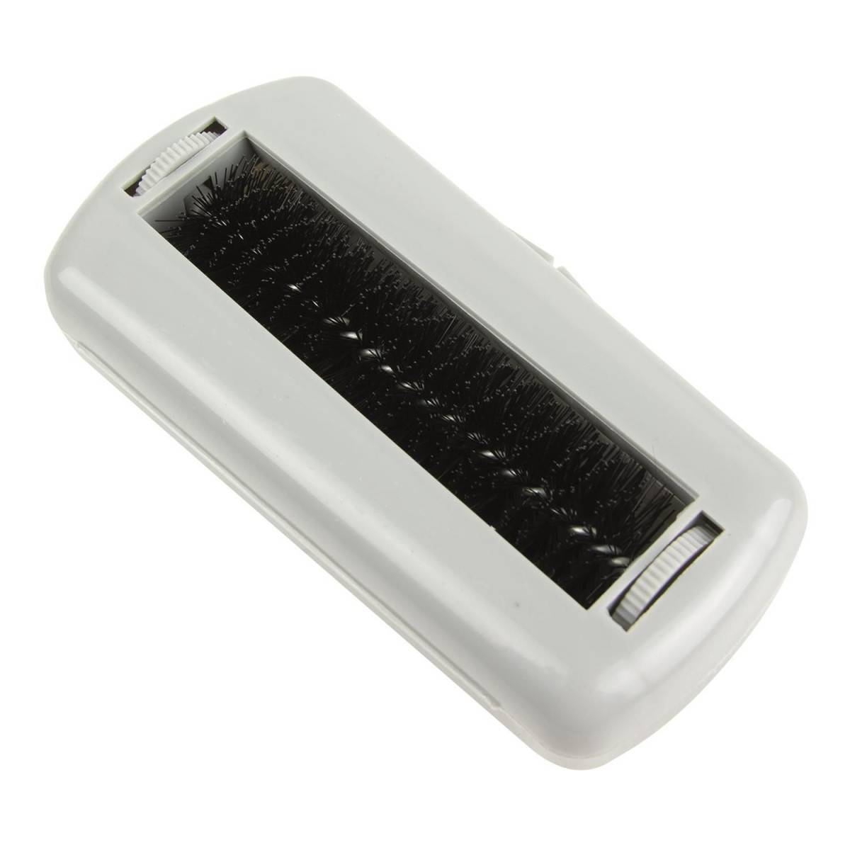 Ramasse-Miettes "Brosse Rotative" 14cm Gris - Image 1