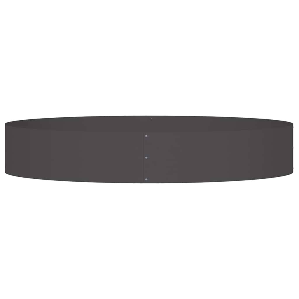Maison Chic - Cache-pot, Pot De Fleurs Noir 120 x 120 x 20 cm Acier g407 - Image 4