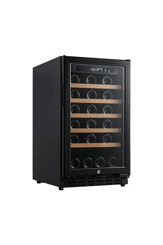 Cave à vin 40 bouteilles noire 1T - Vinobox - Image 1