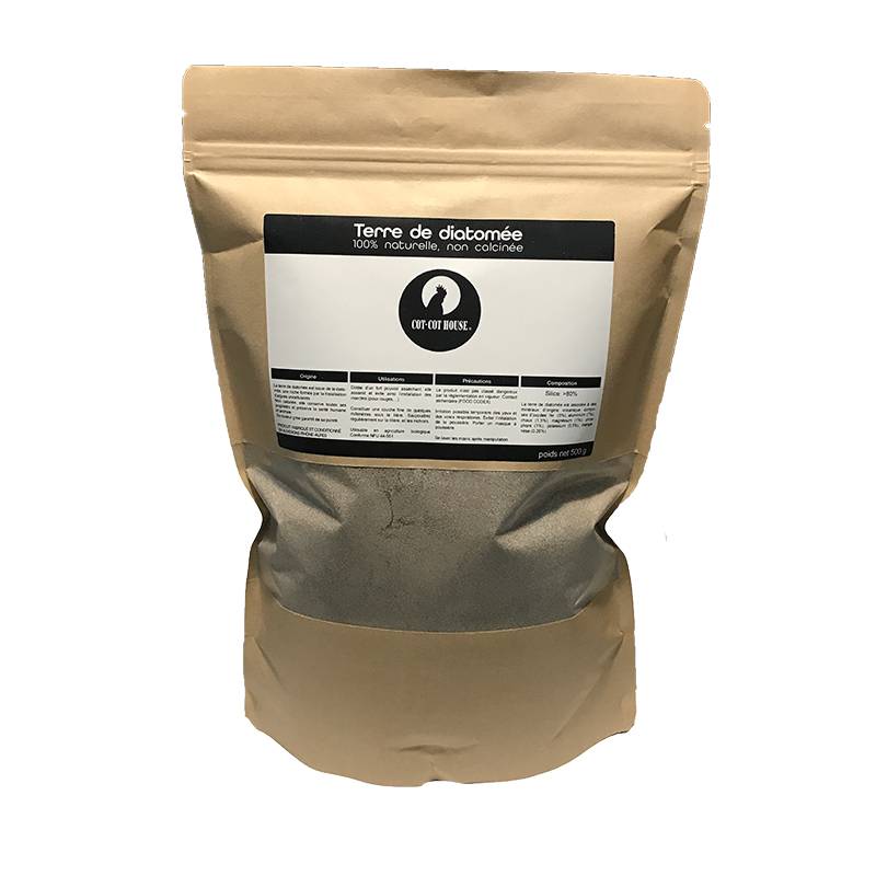Terre de diatomée anti-poux naturel 1kg - Cot Cot House