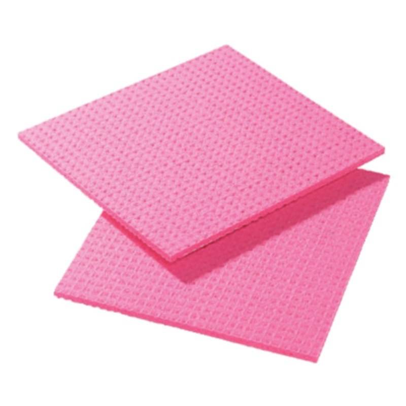 Lavettes Spongyl rouges Lot de 10