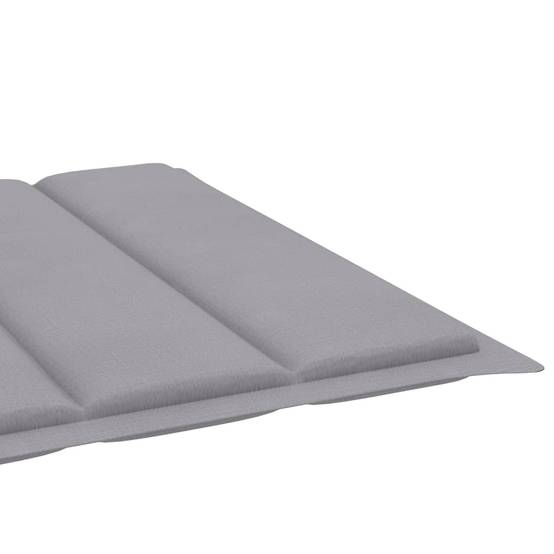 Helloshop26 - Transat chaise longue bain de soleil lit de jardin terrasse meuble d'extérieur pour 2 personnes avec coussins bambou - Image 9