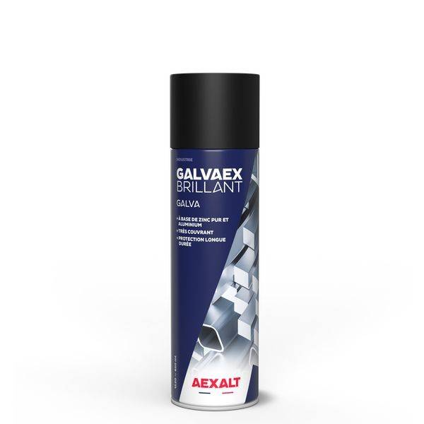 Revêtement galvanisant à froid d’aspect brillant GALVAEX Brillant (650 ml)