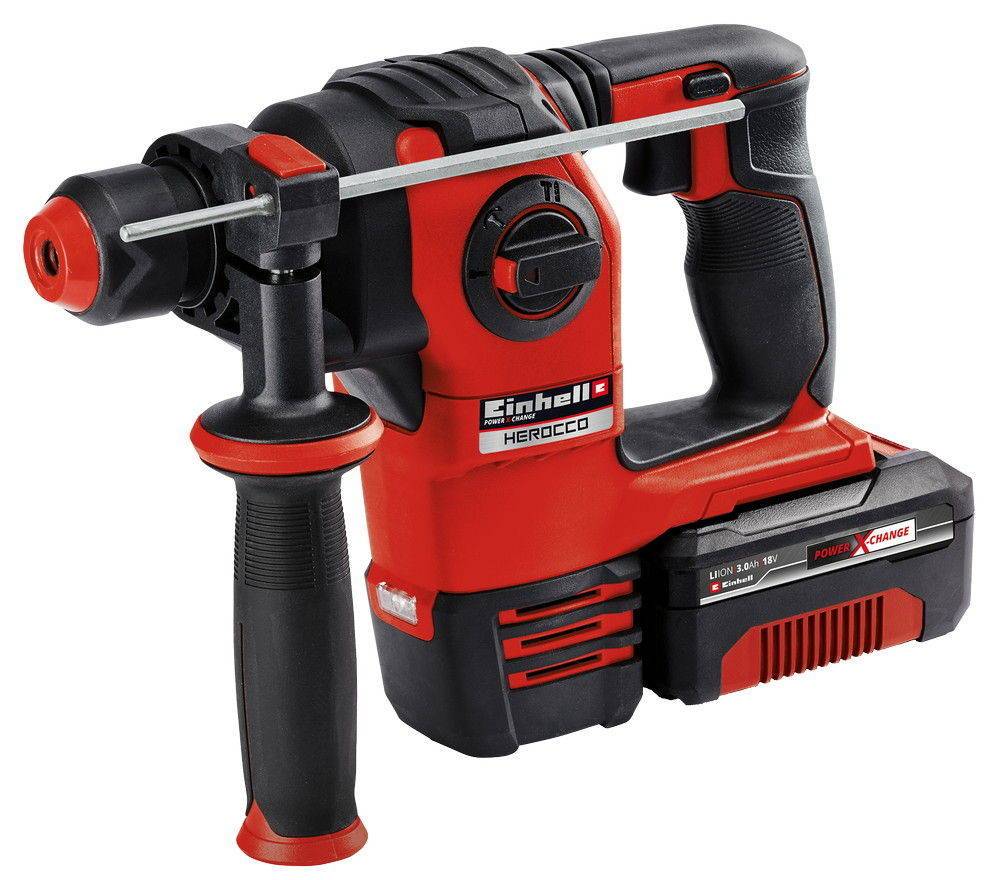 Einhell - Marteau perforateur sans fil HEROCCO Kit +5 Accessoire (1x3,0Ah) - avec batterie Einhell - Image 1