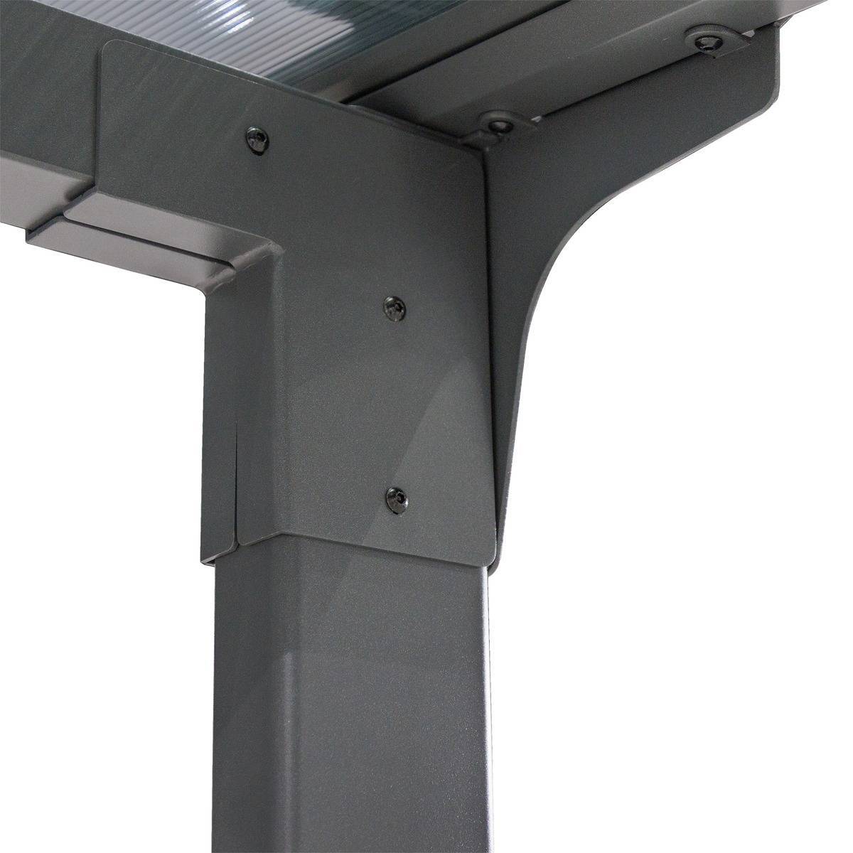 Hesperide - Pergola extensible "Enolie" graphite 4x3,5m Hespéride - Image 4