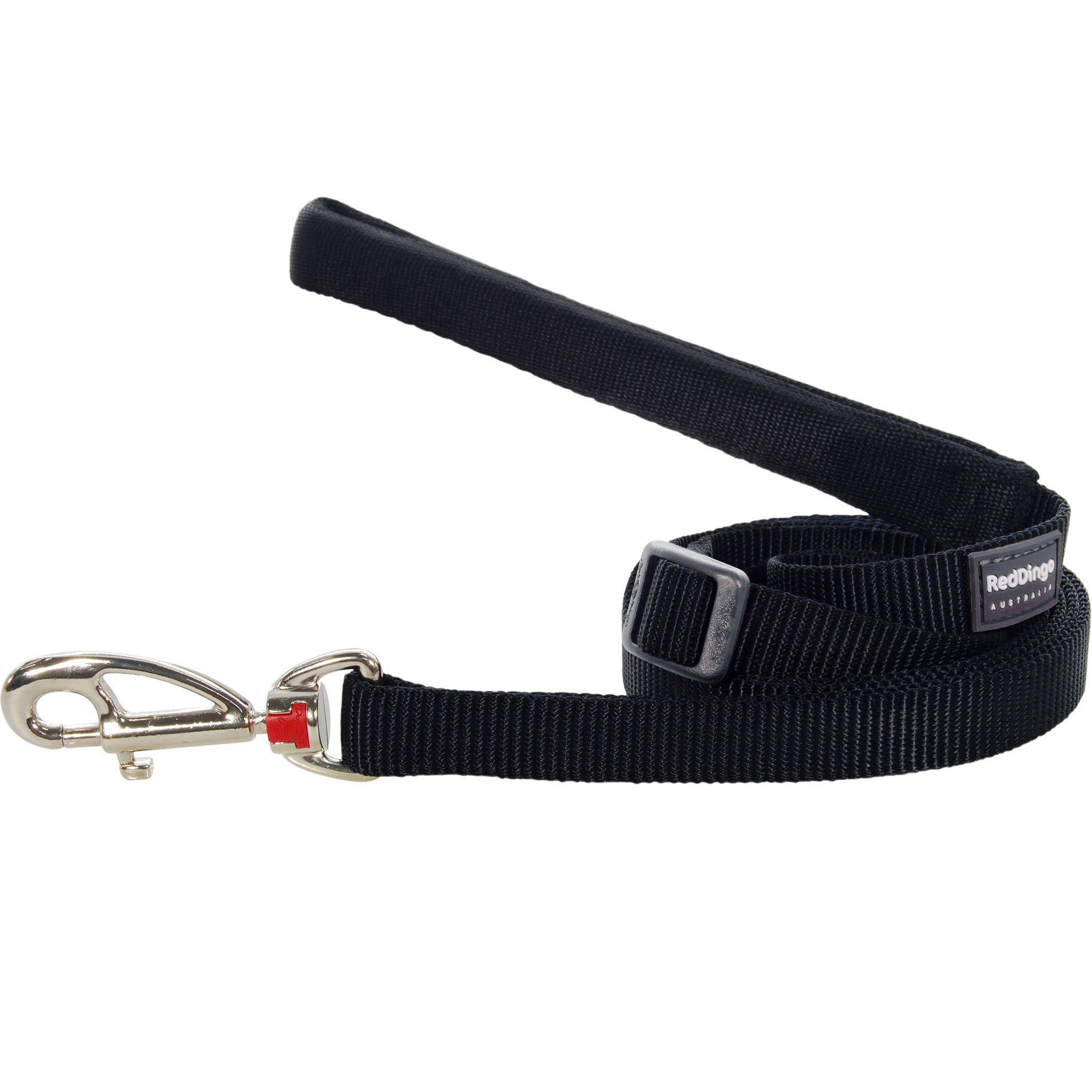 Laisse réglable Red Dingo Basic noire Taille : T2 RED DINGO