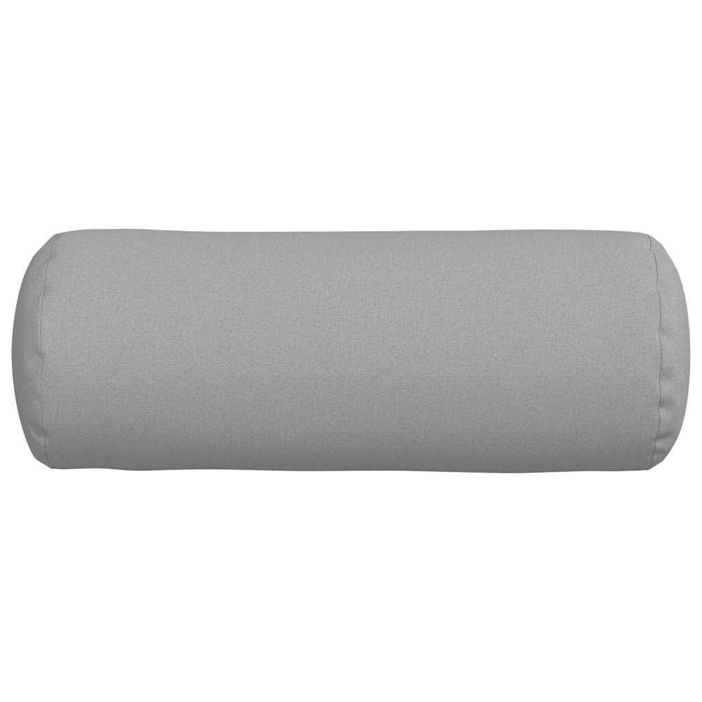 Lot de 2 Coussins Polochons Géants Tissu Doux Housse Lavable pour Déco Chambre Salon Gris Nuage 25x70 cm – ComfortXL Outdoor Living - Image 6