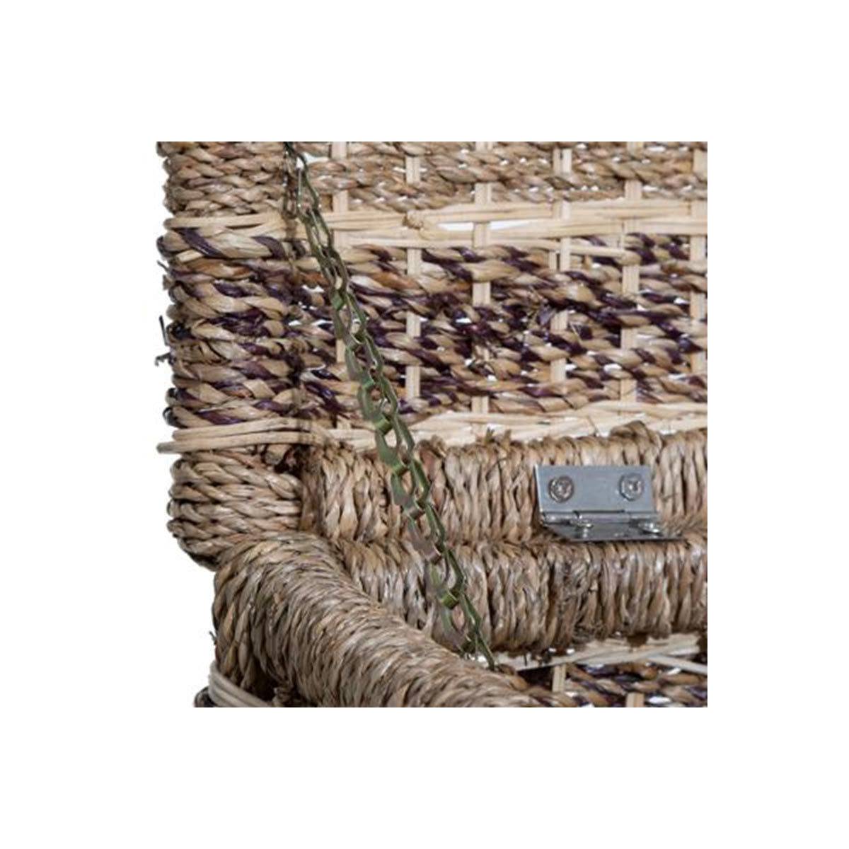 Set de 5 Paniers de rangement en Seagrass Beige et Marron - Image 10