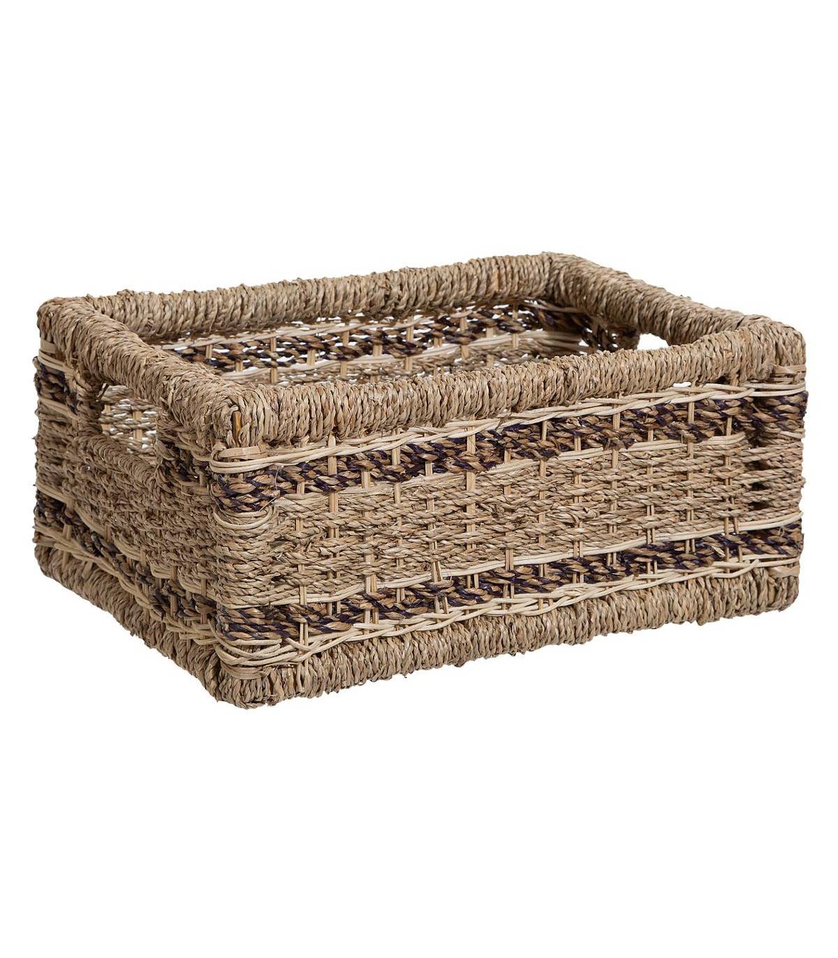 Set de 5 Paniers de rangement en Seagrass Beige et Marron - Image 6
