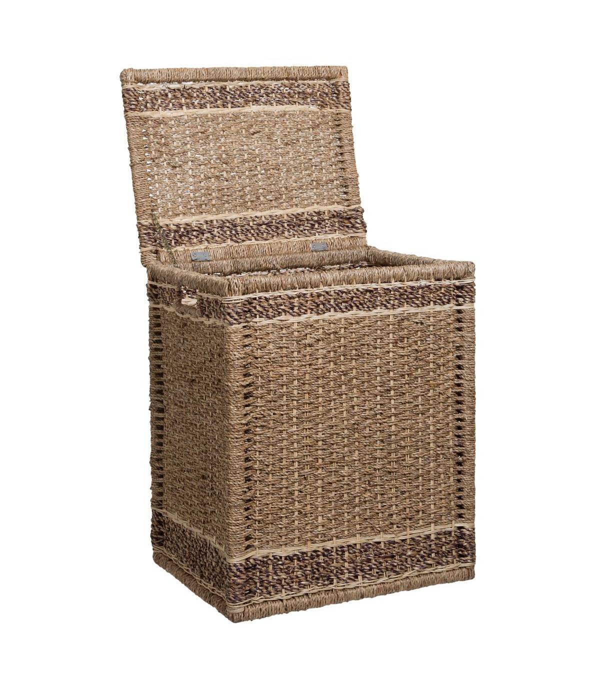Set de 5 Paniers de rangement en Seagrass Beige et Marron - Image 7