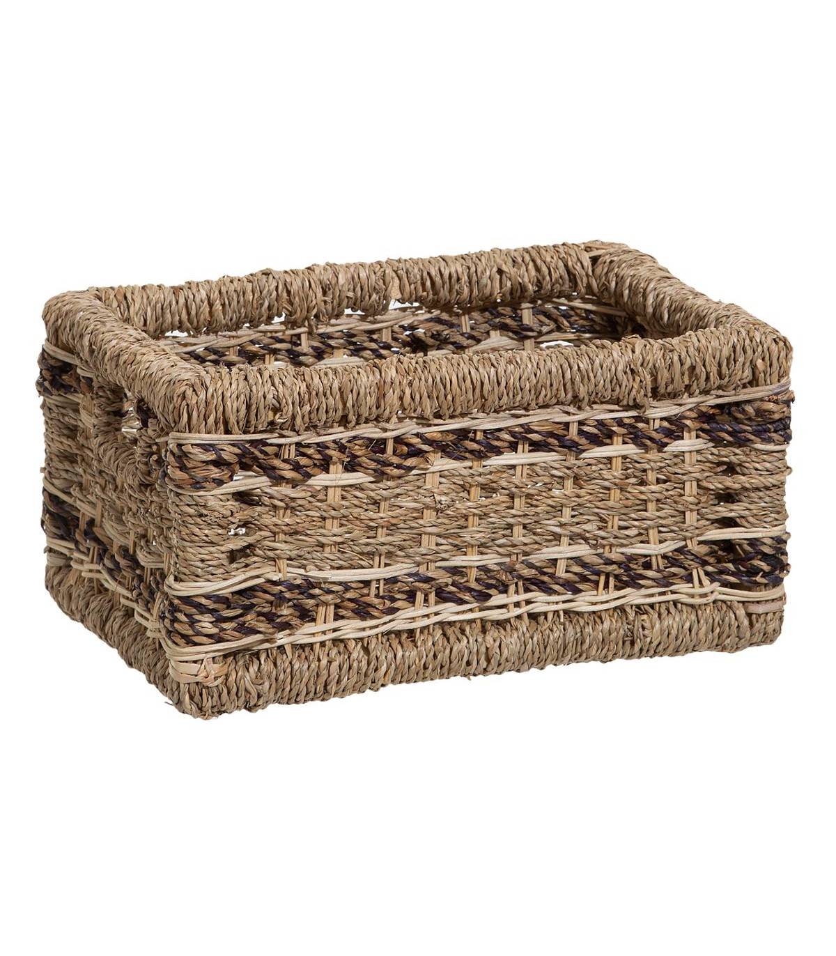 Set de 5 Paniers de rangement en Seagrass Beige et Marron - Image 8