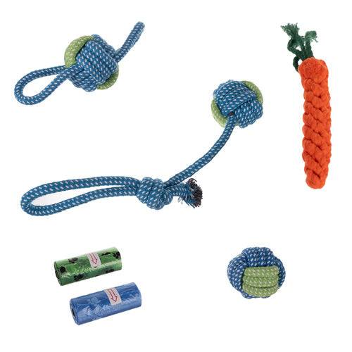 ensemble objet à mâcher pour chien, remorqueur - 25384 - Image 4