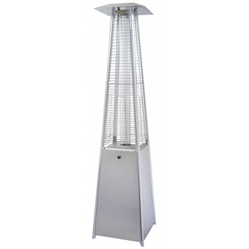 Favex - Chauffage extérieur gaz 13 kW pyramide Silver avec housse de protection - Favex - Image 1
