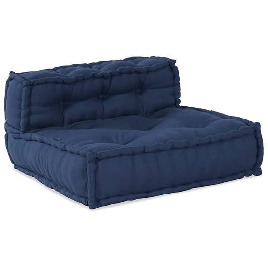 Canapé modulaire tissu indigo 70 x 70 x 56 cm, poids:12.35kg - PANGIVO - Image 5