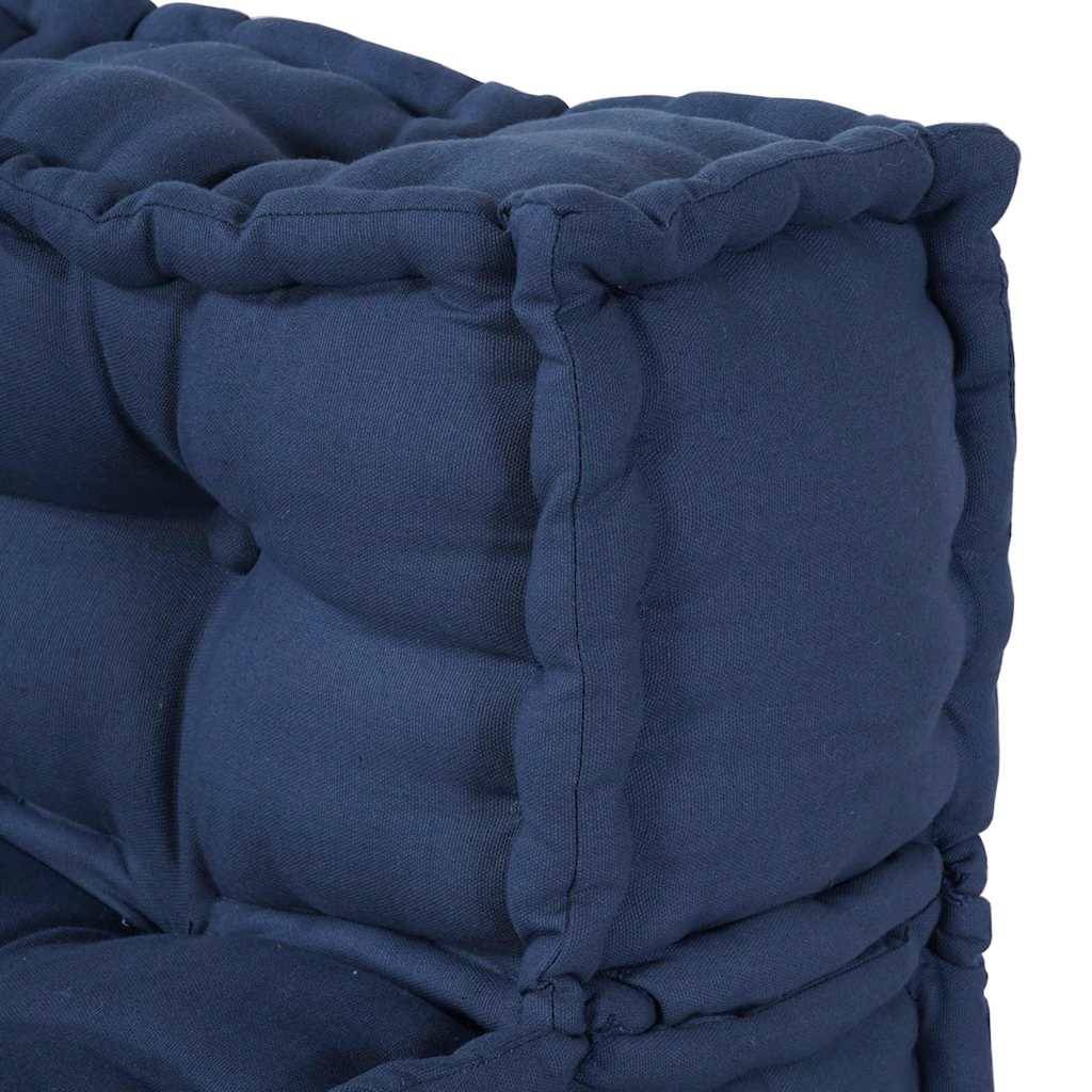 Canapé modulaire tissu indigo 70 x 70 x 56 cm, poids:12.35kg - PANGIVO - Image 8