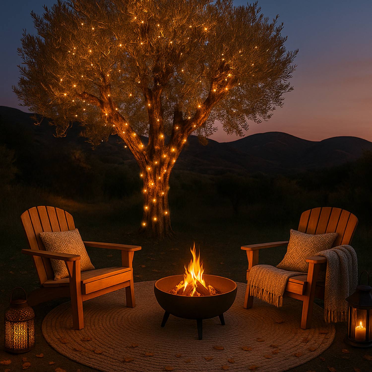 Guirlande solaire extérieur lumineuse jardin, terrasse - Ampoules LED 8 modes - 12 m - Blanc chaud - Linxor - Image 6