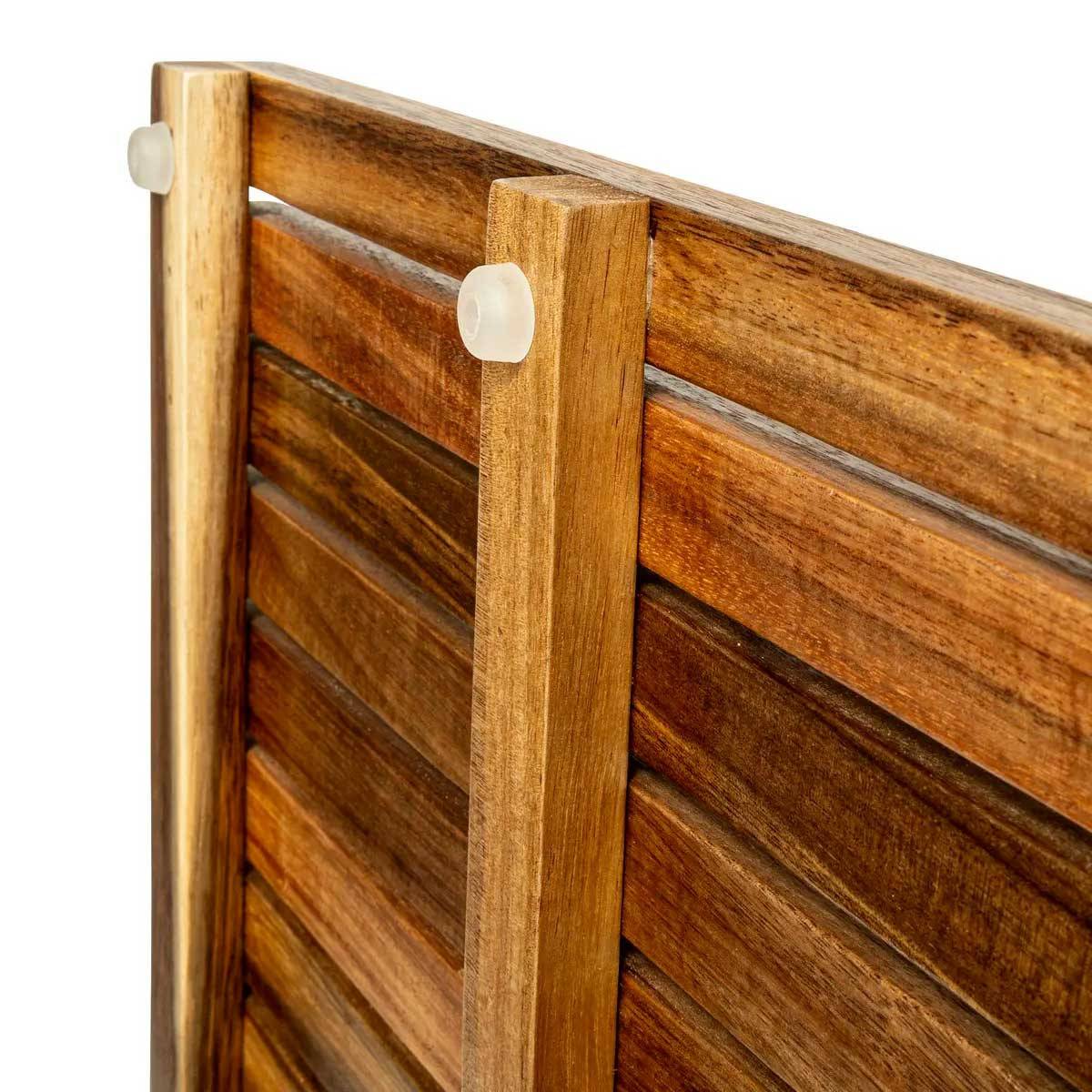 Caillebotis en Bois "Acacia" 36x53cm Marron - Image 2