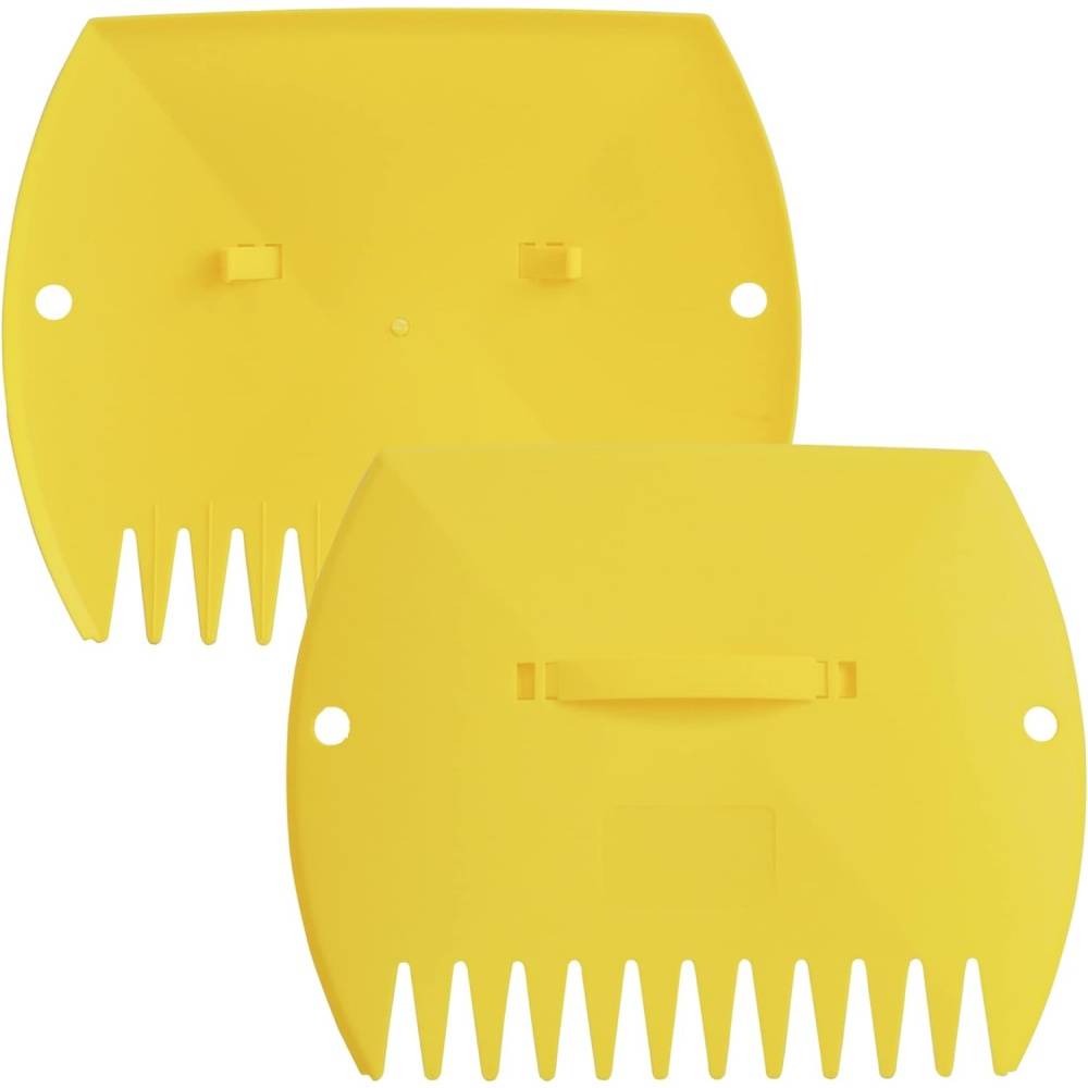 Lot de 2 ramasse-feuilles coccinelle - 38x30,5 cm - Léger & réglable - Living123