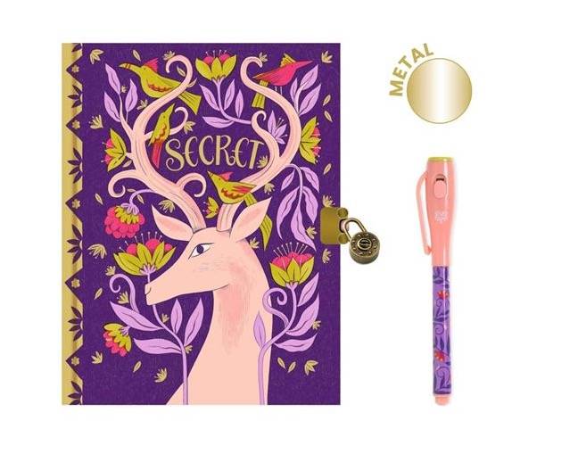Carnet secret avec feutre magic Melissa - Djeco