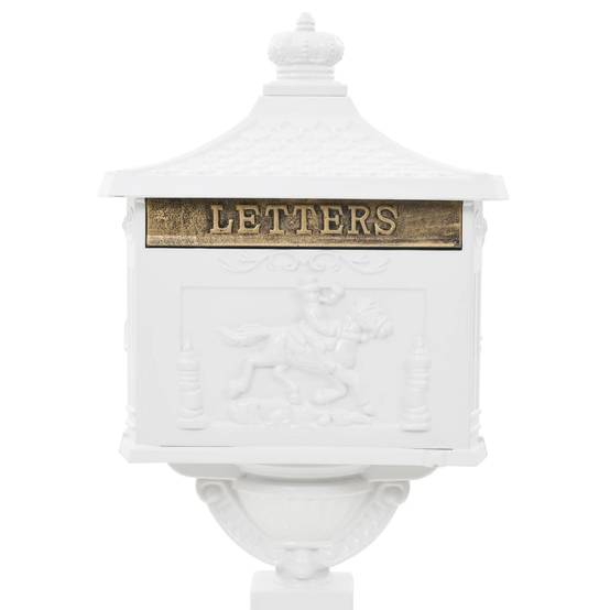 Boîte aux lettres Blanc 43 X 30 cm - Prolenta Premium - Image 4