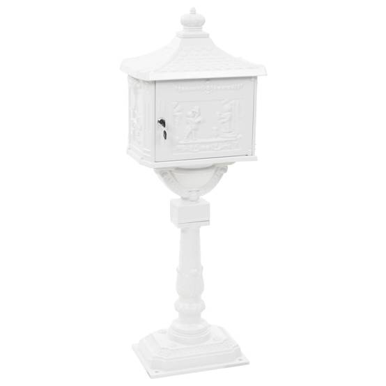 Boîte aux lettres Blanc 43 X 30 cm - Prolenta Premium - Image 7