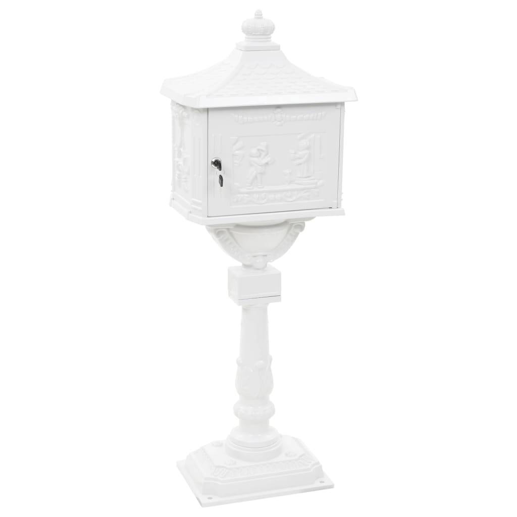 Boîte aux lettres Blanc 43 X 30 cm - Prolenta Premium - Image 7