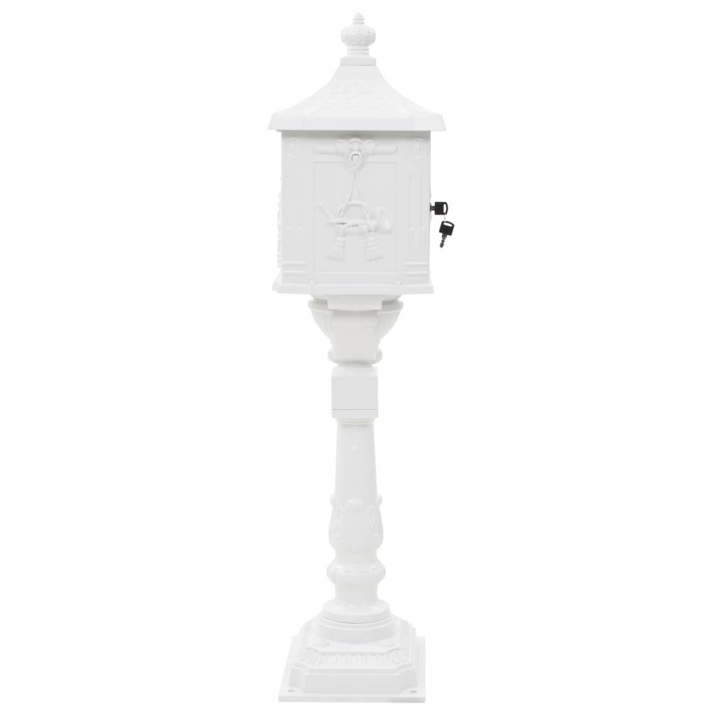 Boîte aux lettres Blanc 43 X 30 cm - Prolenta Premium - Image 6